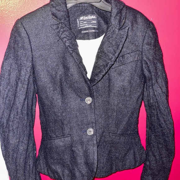 Ralph Lauren Charcoal Blazer - Picture 2 of 4